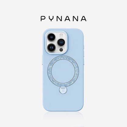 PYNANA Dancing Circle Jewelry Aesthetics & Handcraft MagSafe Ring Holder Protective Case Cover