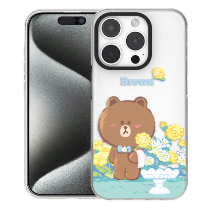 Line Friends Transparent Protective Case Cover