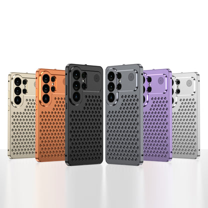 Kylin Armor Elastic Buckle Heat Dissipation Aromatherapy Metal Case Cover