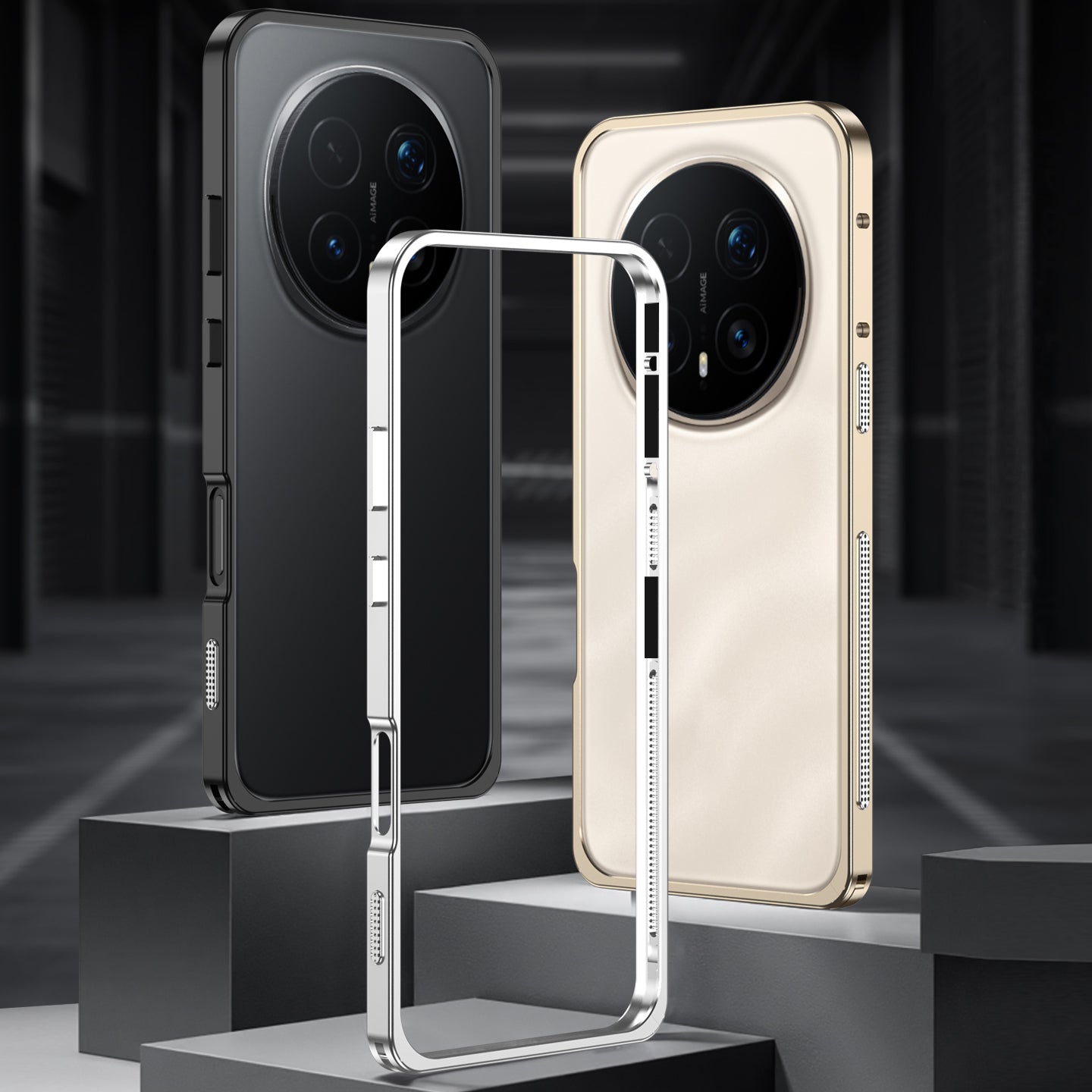 Armor King Supercar Heat Dissipation Metal Bumper Case Cover