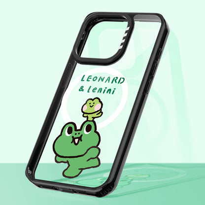 Line Friends Leonard & Lenini MagSafe Shockproof Case Cover