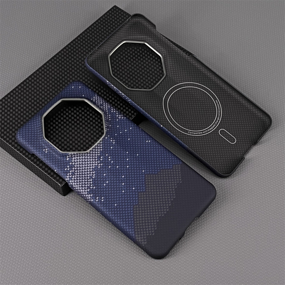 Oatsbasf Luxury Pure Aramid Fiber Case for Huawei Mate 60 RS Ultimate Design