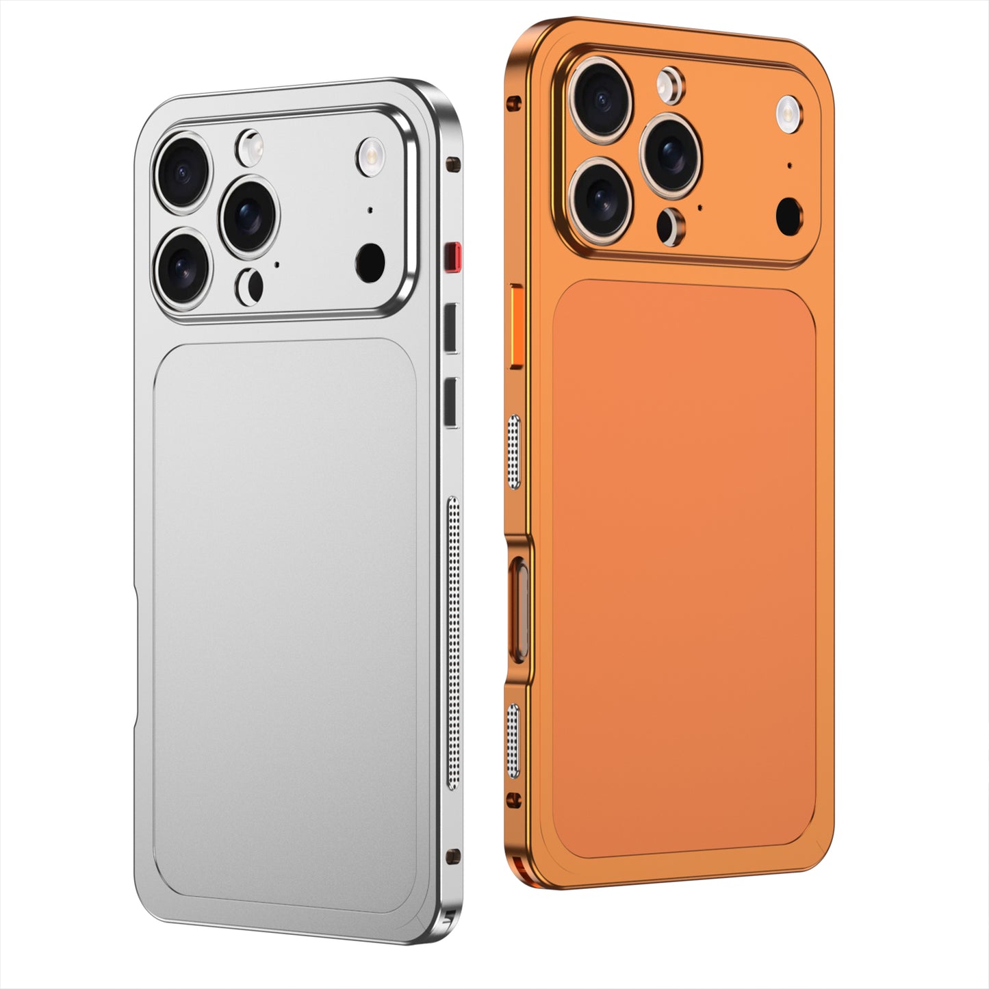 Armor King Supercar Lens Protector Heat Dissipation Metal Bumper Matte Backplate Case Cover