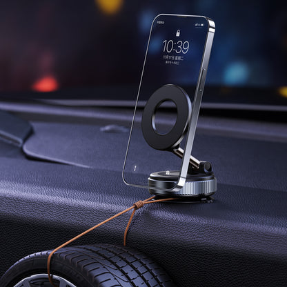 Armor King Vacuum Suction Magnetic Phone Mount Foldable Car Navigation Bracket