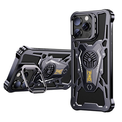 Armor King Mecha Pro Invisible Lens Bracket Metal Alloy Case Cover