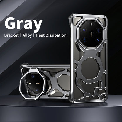 Armor King Auspicious Clouds MagSafe Metal Alloy Air Cushion Kickstand Case Cover