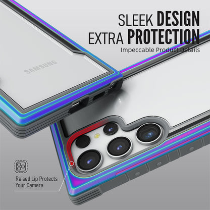 X-Doria Defense Shield Military Grade Anodized Aluminum TPU+PC Durable Case Cover for Samsung Smartphones