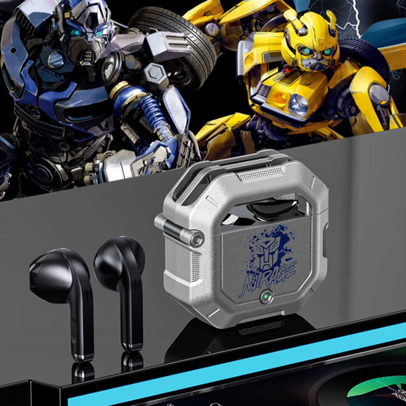 Transformers Mecha True Wireless Bluetooth Headphones Stereo Earbuds