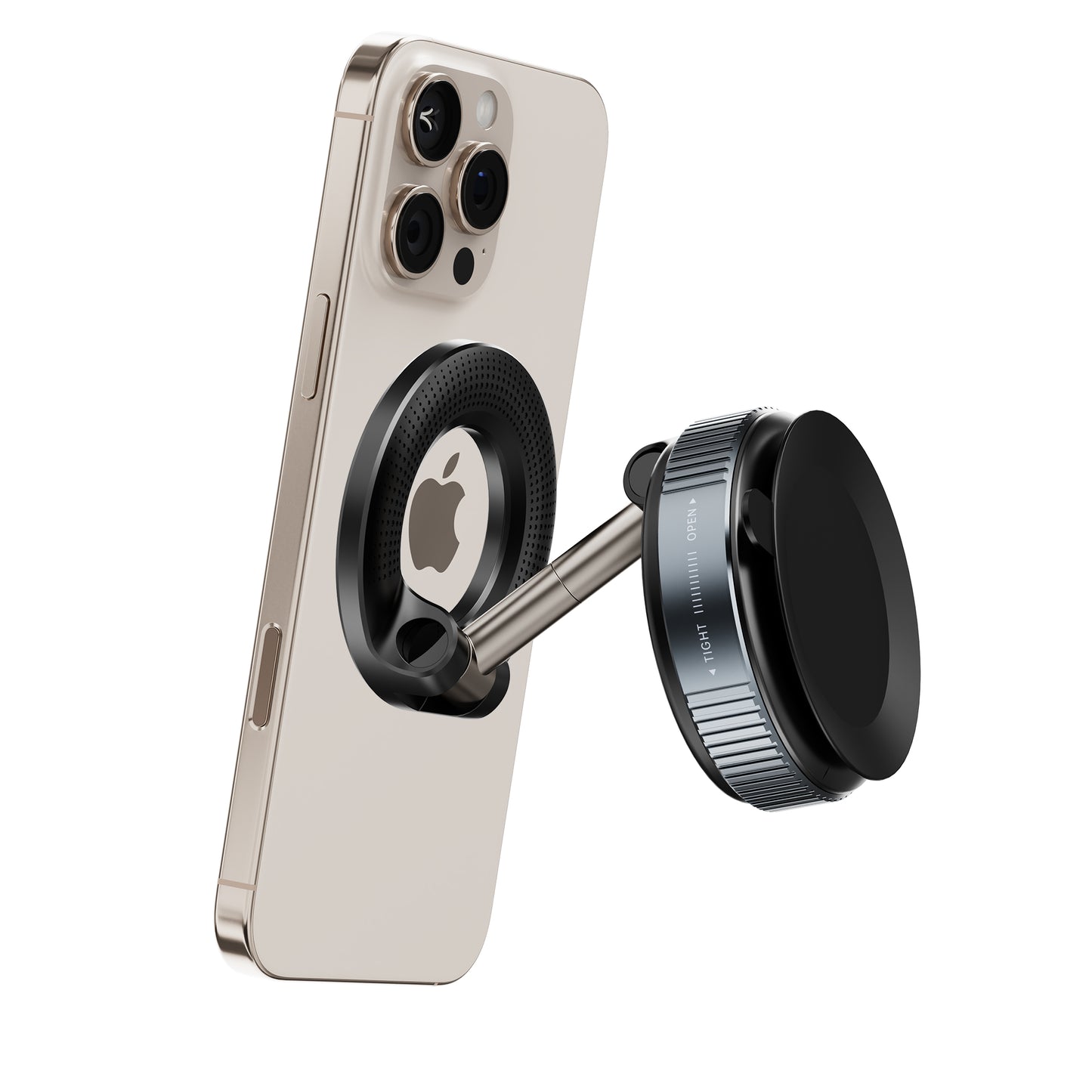 Armor King Vacuum Suction Magnetic Phone Mount Foldable Car Navigation Bracket