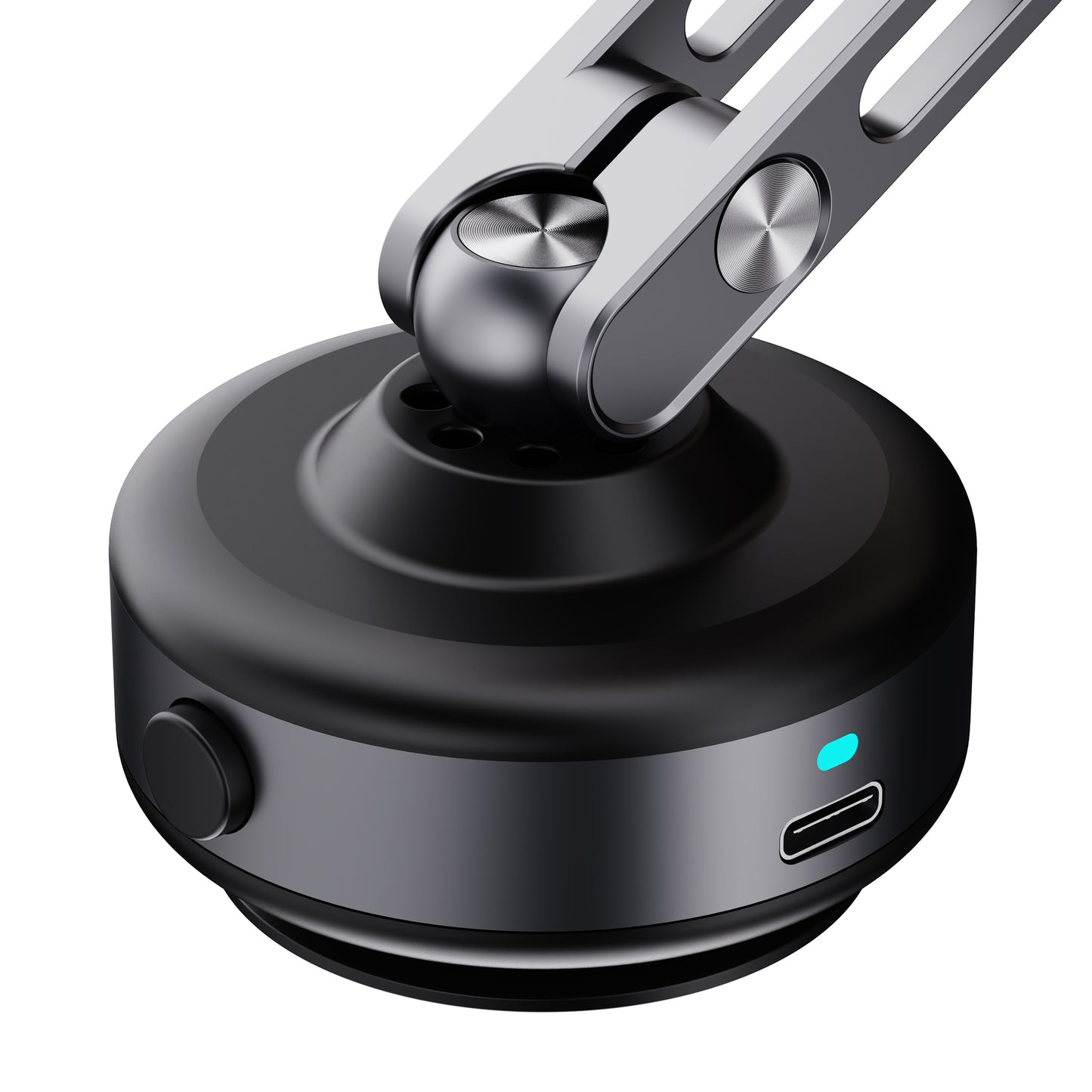 Armor King Electric Vacuum Suction Magnetic Phone Mount 3-Axis Foldable Car Navigation Bracket