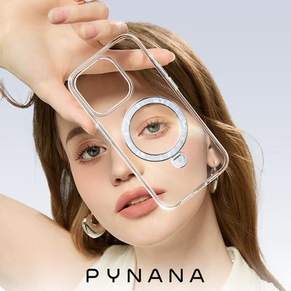 PYNANA Dancing Streamer Jewelry Aesthetics & Handcraft MagSafe Ring Holder Protective Case Cover