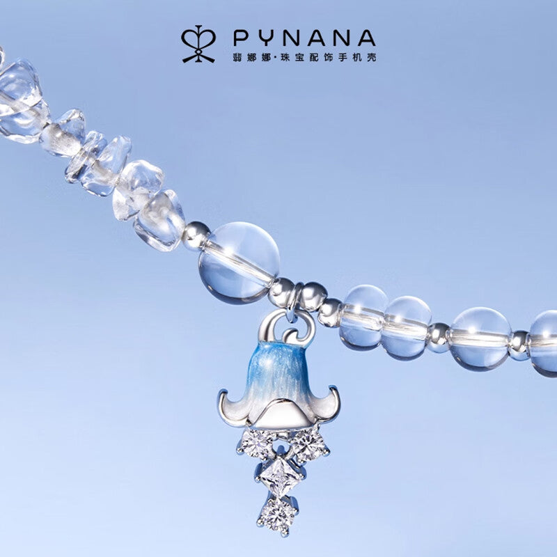 PYNANA Jewelry Aesthetics & Handcraft Hand Chain Phone Charm Beads Strap Pearl Lanyard