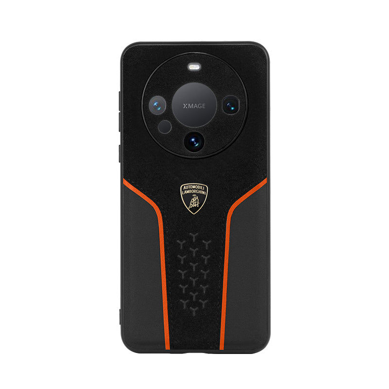 Lamborghini Genuine Leather Alcantara Phone Case - Huracan D19