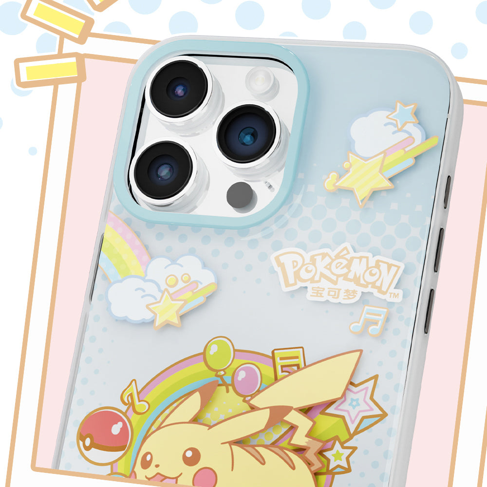 Pokémon All-inclusive Shockproof Protective Case Cover with Back Clip & Lanyard