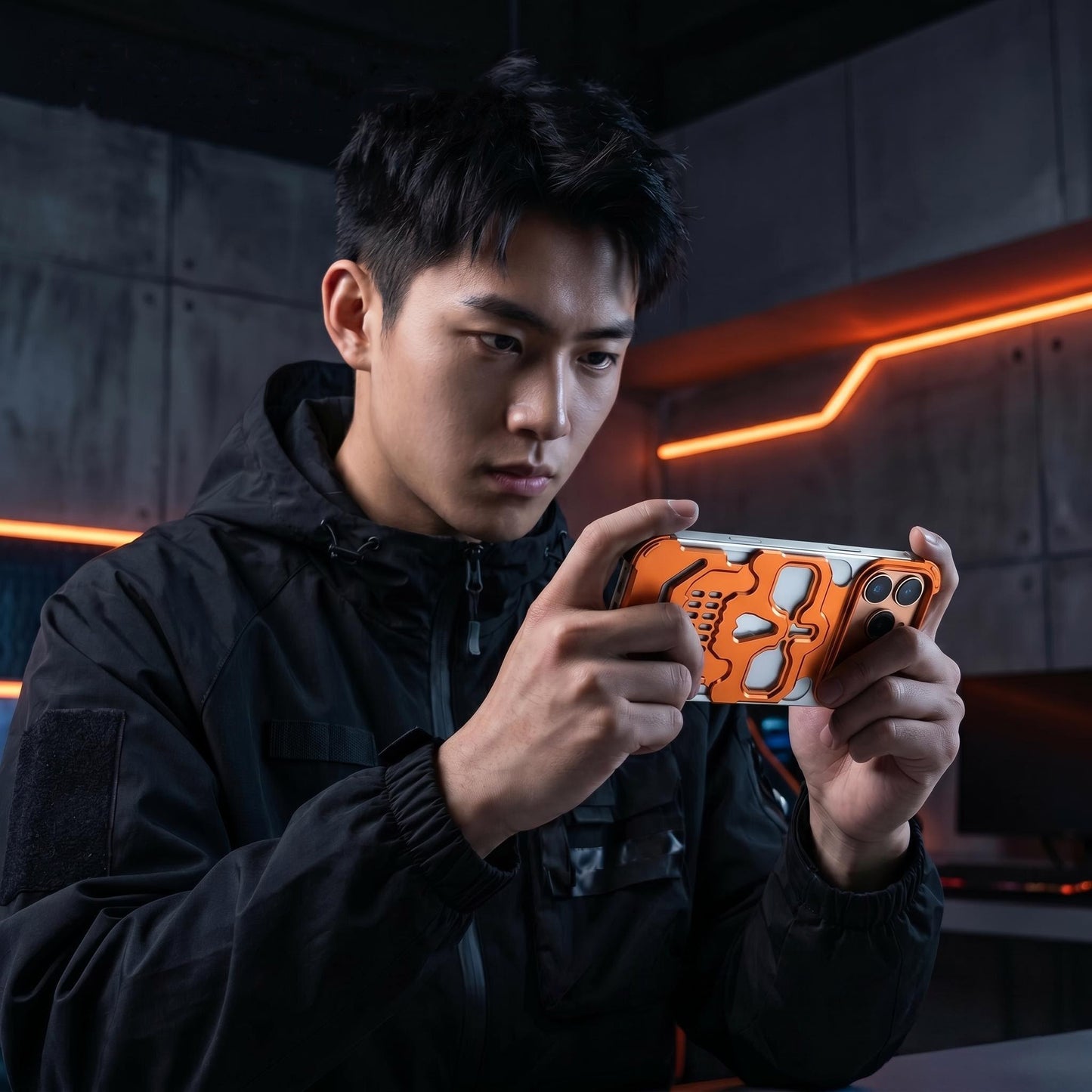 Armor King Chaoku Shockproof Air Cushion Metal Case Cover