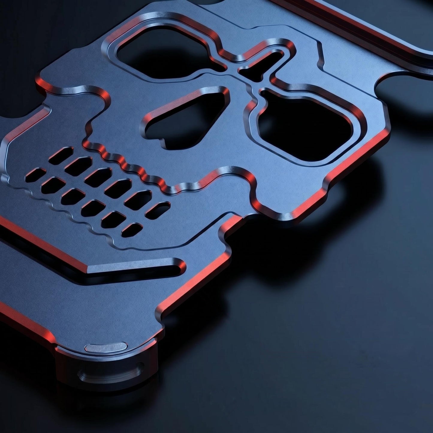 Armor King Chaoku Shockproof Air Cushion Metal Case Cover