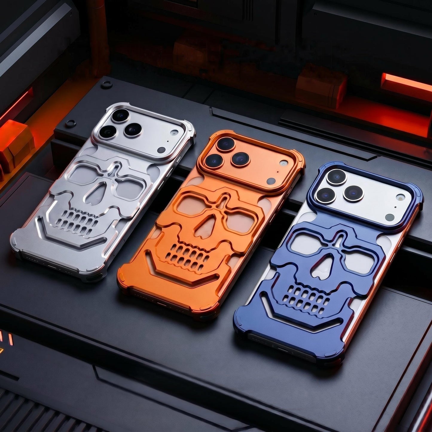 Armor King Chaoku Shockproof Air Cushion Metal Case Cover