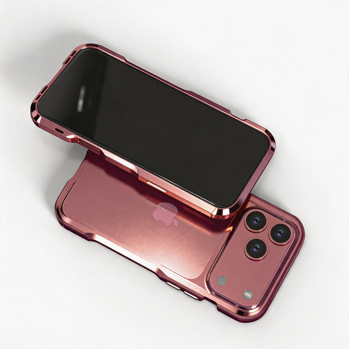 Luphie Incisive Sword Slim Light Aluminum Bumper Metal Shell Case