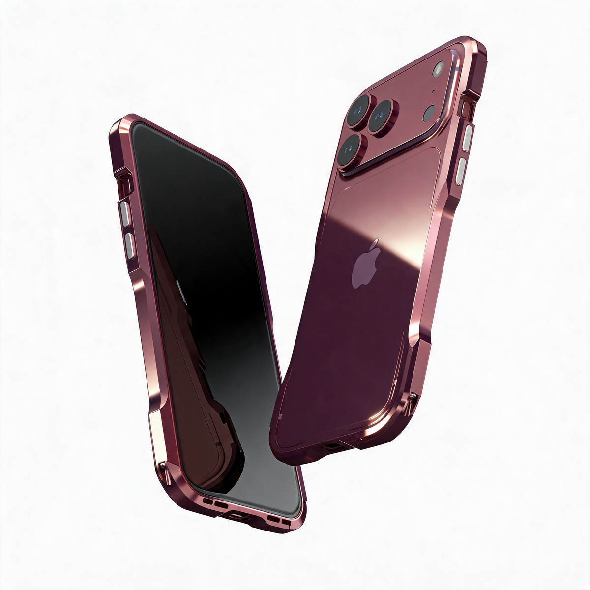 Luphie Incisive Sword Slim Light Aluminum Bumper Metal Shell Case