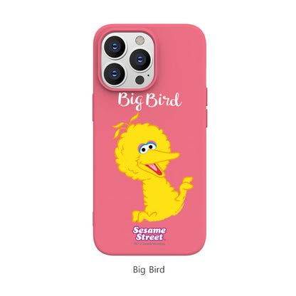 Sesame Street Liquid Silicone Soft Color Jelly Case Cover