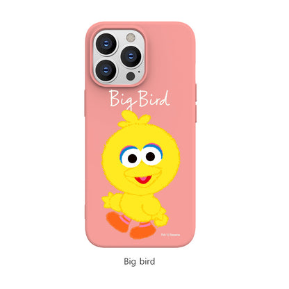 Sesame Street Liquid Silicone Soft Color Jelly Case Cover