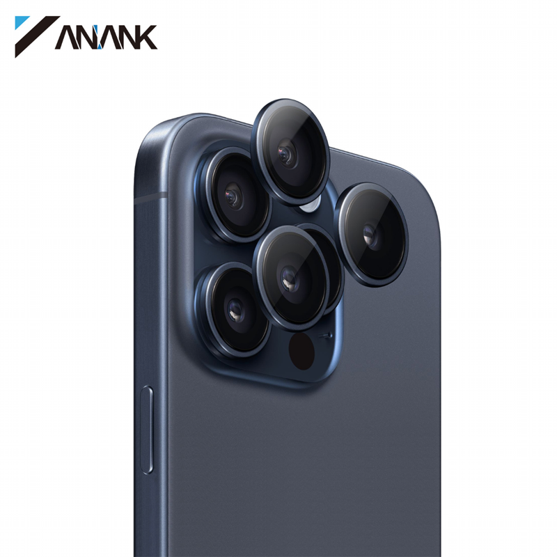 ANANK AR Titanium Alloy Tempered Glass Circle Lens Guard