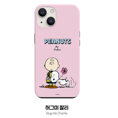 Snoopy Dual Layer TPU+PC Shockproof Guard Up Combo Case Cover