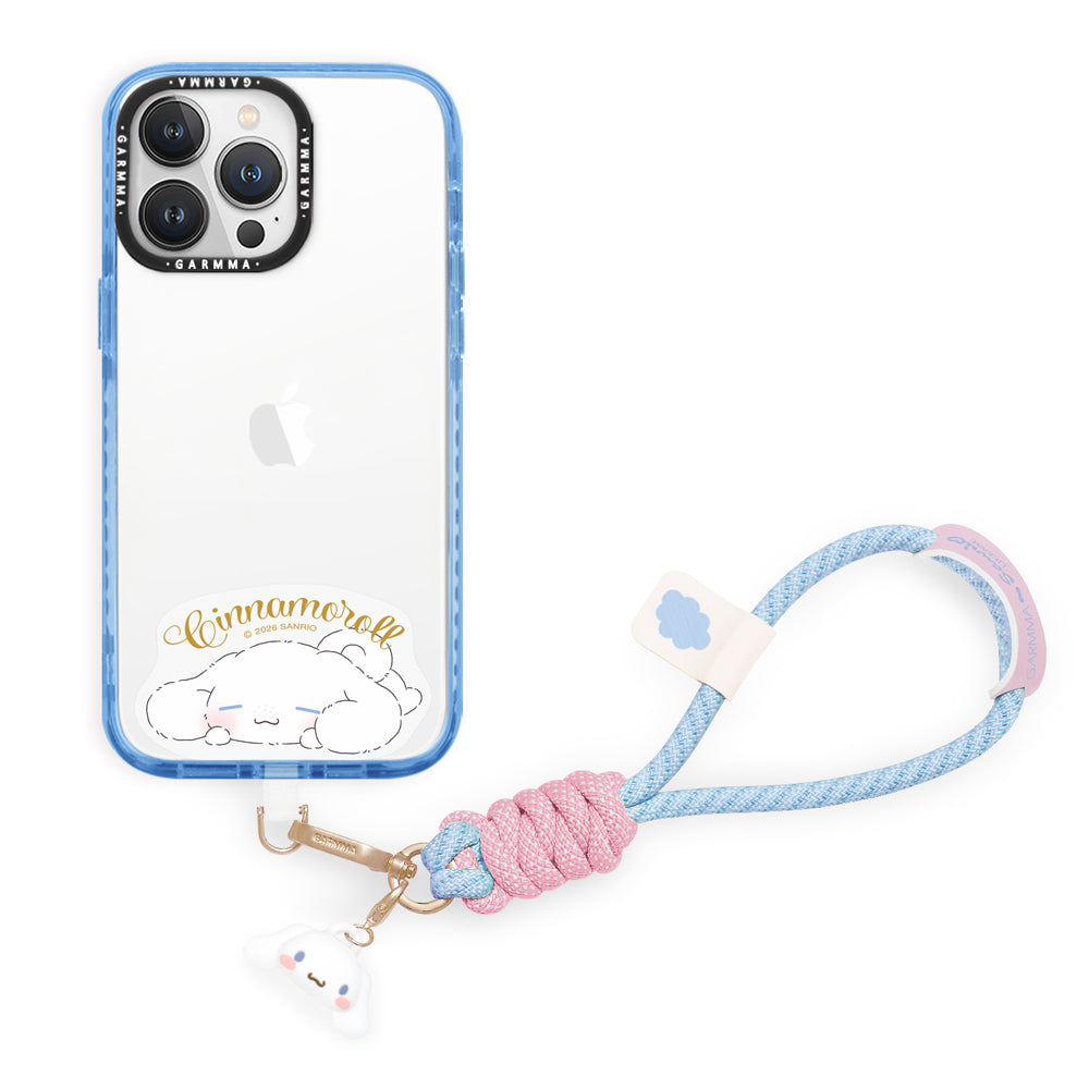 GARMMA Sanrio Characters Quipu Doll Charm Buckle Strap Adjustable Phone Lanyard