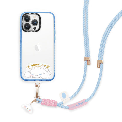 GARMMA Sanrio Characters Quipu Doll Charm Buckle Strap Crossbody Phone Lanyard