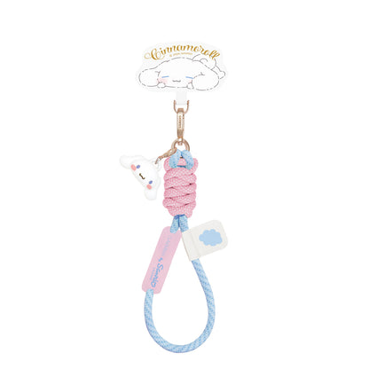 GARMMA Sanrio Characters Quipu Doll Charm Buckle Strap Adjustable Phone Lanyard