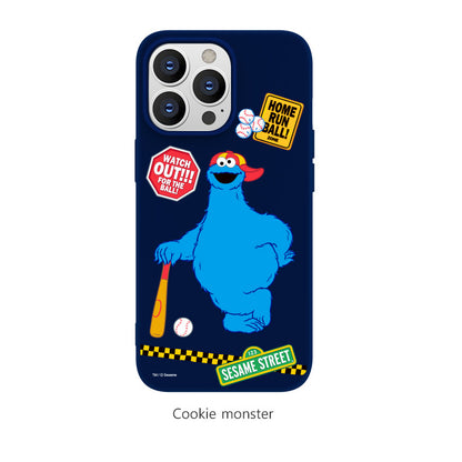 Sesame Street Liquid Silicone Soft Color Jelly Case Cover