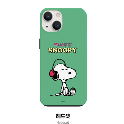 Snoopy Dual Layer TPU+PC Shockproof Guard Up Combo Case Cover