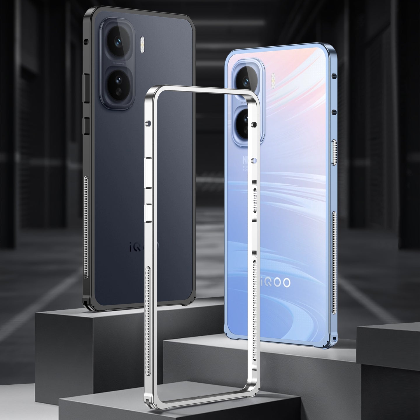 Armor King Supercar Heat Dissipation Metal Bumper Case Cover