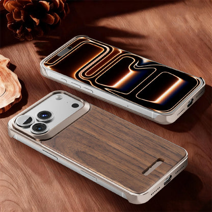 Armor King MagSafe Aluminum+Wood Heat Dissipation Aromatherapy Protective Cover Case