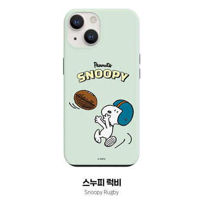 Snoopy Dual Layer TPU+PC Shockproof Guard Up Combo Case Cover