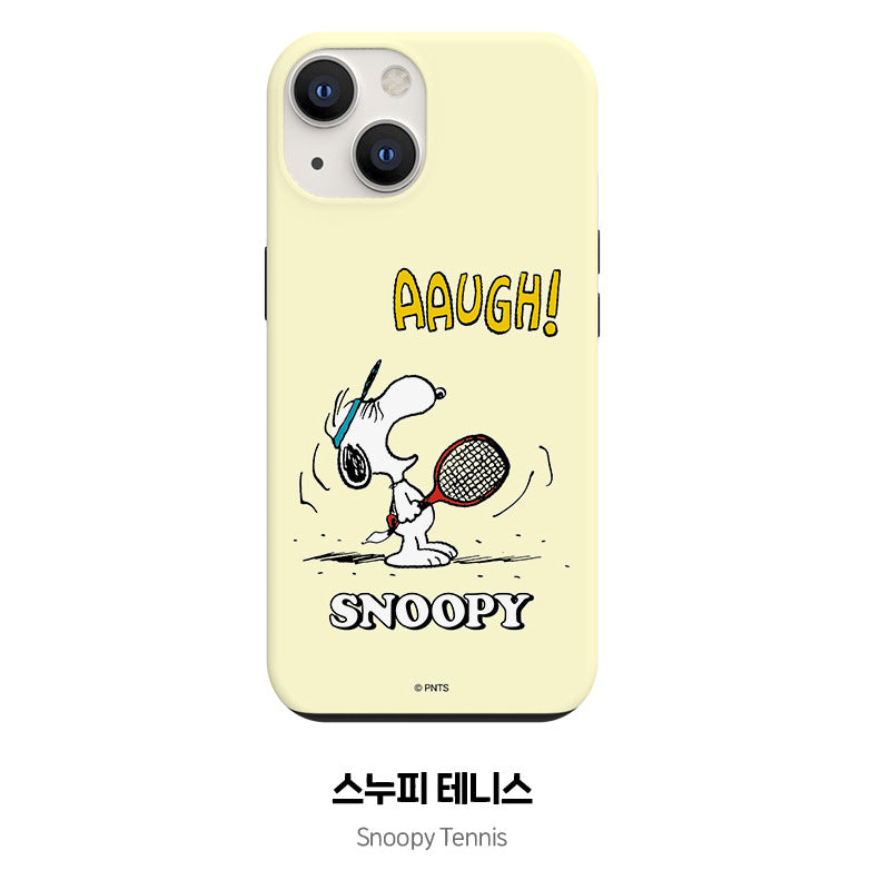 Snoopy Dual Layer TPU+PC Shockproof Guard Up Combo Case Cover