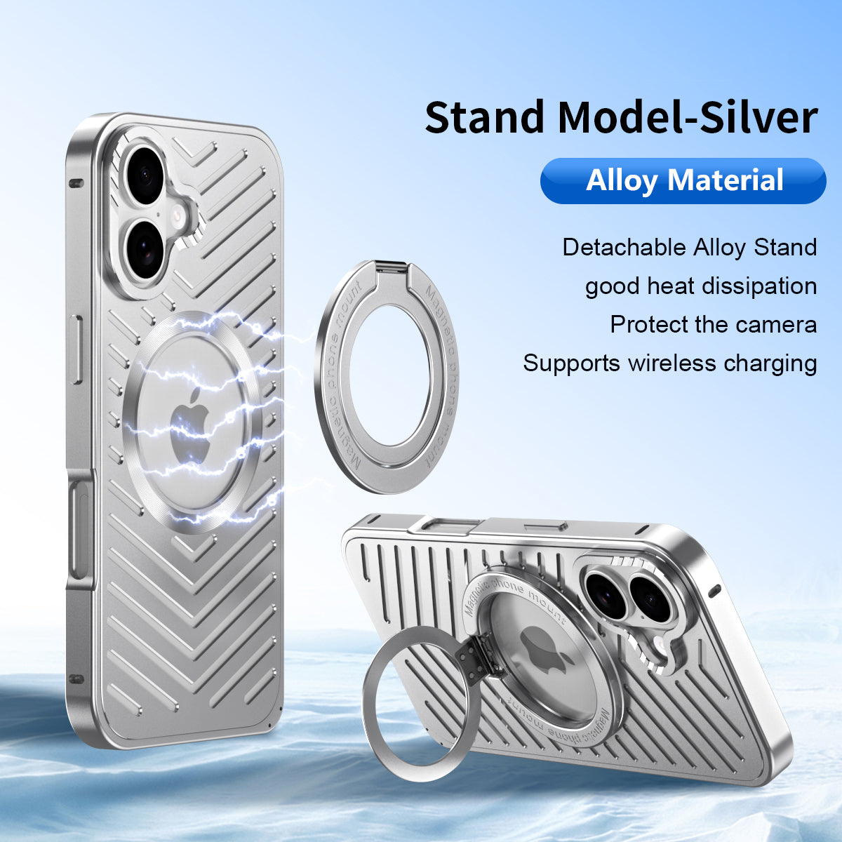 Kylin Armor Ice Dazzle MagSafe Heat Dissipation Thermal Cooling Case Cover