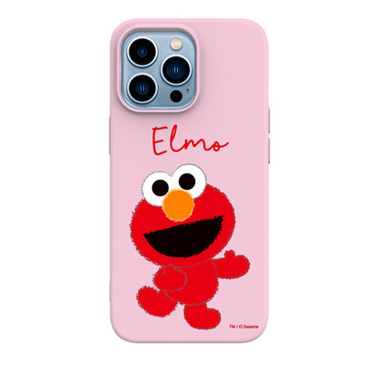 Sesame Street Liquid Silicone Soft Color Jelly Case Cover