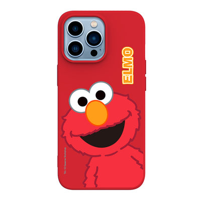 Sesame Street Liquid Silicone Soft Color Jelly Case Cover