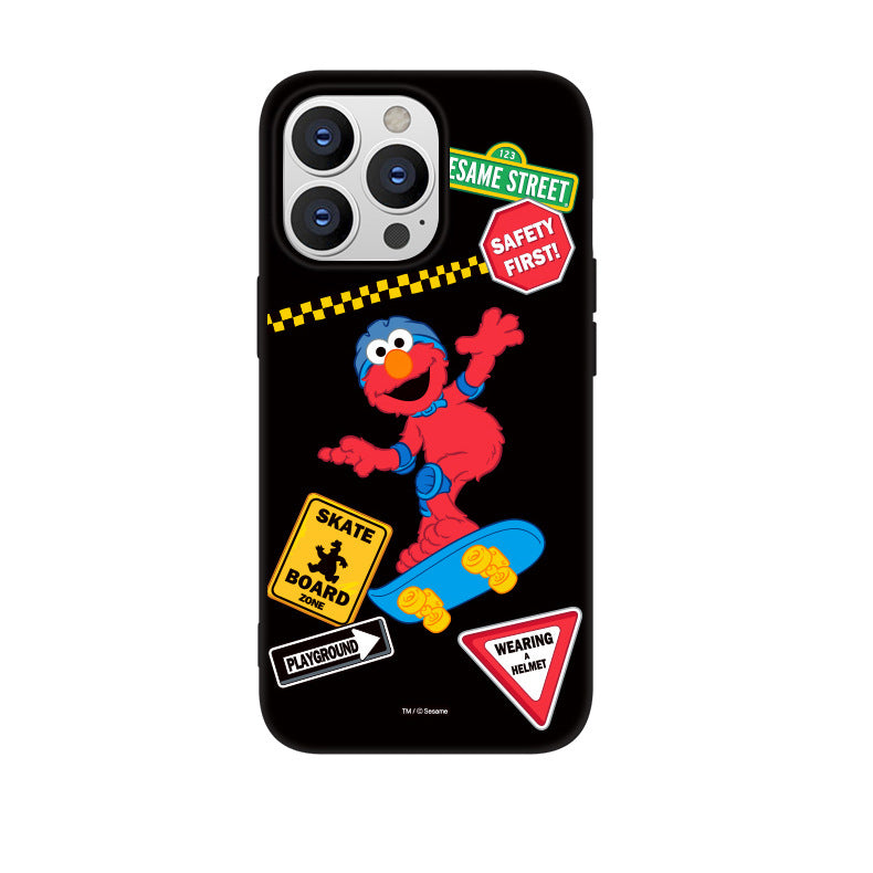 Sesame Street Liquid Silicone Soft Color Jelly Case Cover