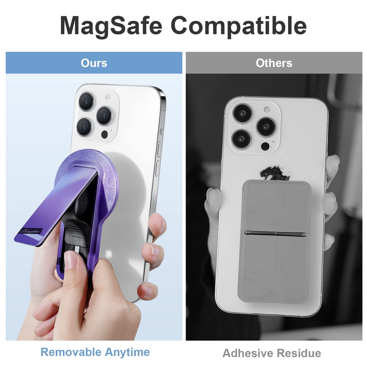 KINGXBAR Magnetic Kickstand MagSafe Mobile Phone Stand Holder