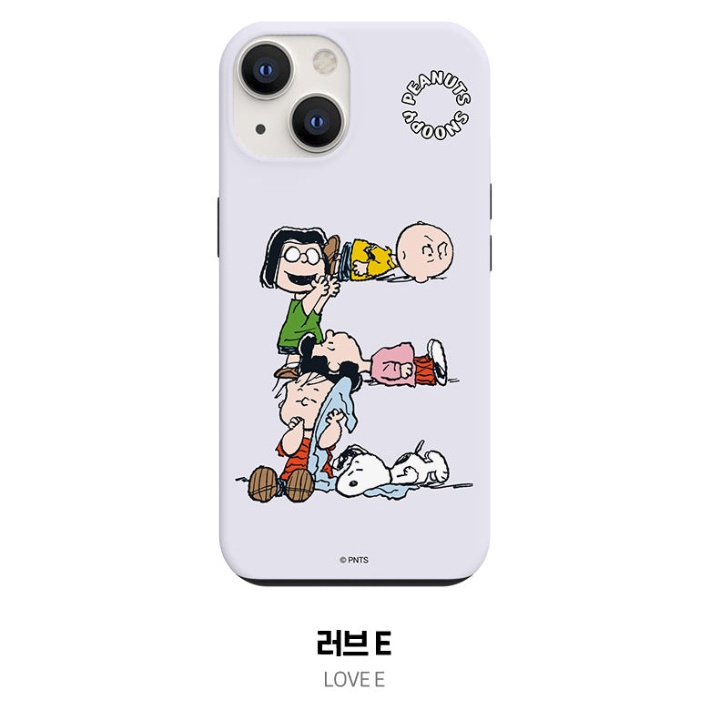 Snoopy Dual Layer TPU+PC Shockproof Guard Up Combo Case Cover