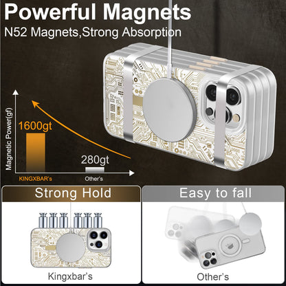 PQY Geek Magnetic MagSafe Shockproof Case Cover