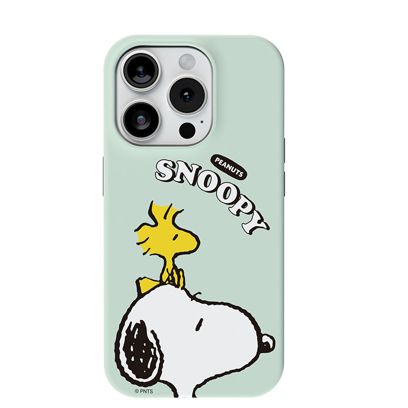 Snoopy Guard Up Dual Layer Shockproof TPU+PC Combo Case Cover