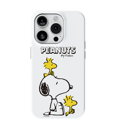 Snoopy Guard Up Dual Layer Shockproof TPU+PC Combo Case Cover