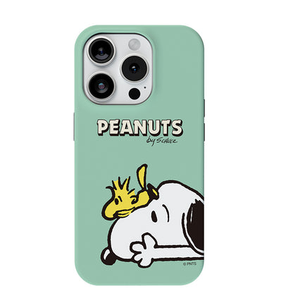 Snoopy Guard Up Dual Layer Shockproof TPU+PC Combo Case Cover