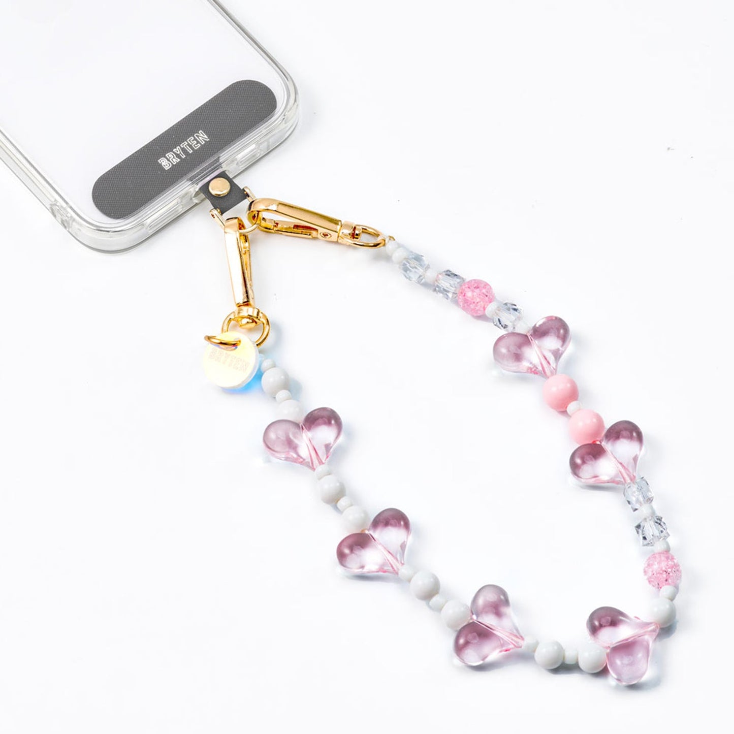 X-Doria Bryten Wristlet Bead Phone Strap Hanging Chain Lanyard