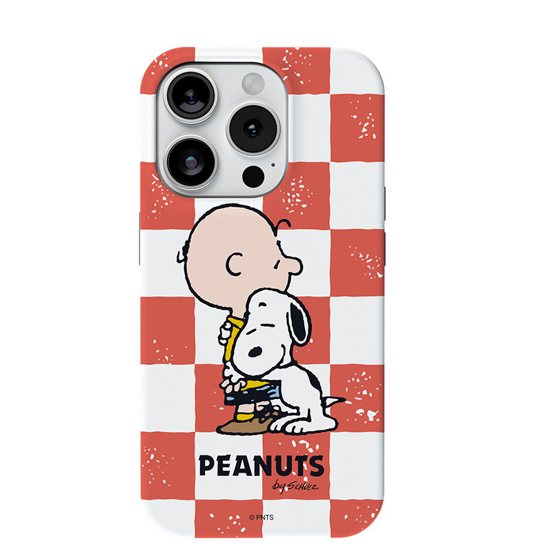 Snoopy Guard Up Dual Layer Shockproof TPU+PC Combo Case Cover