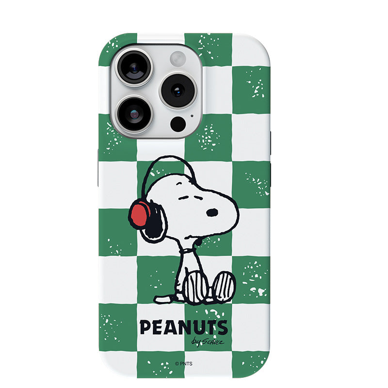 Snoopy Guard Up Dual Layer Shockproof TPU+PC Combo Case Cover