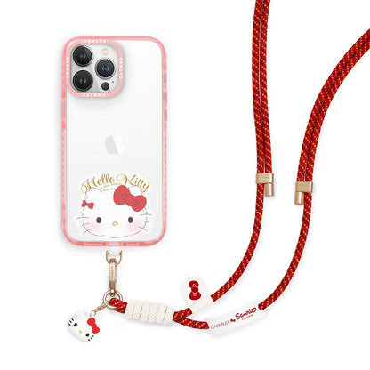 GARMMA Sanrio Characters Quipu Doll Charm Buckle Strap Crossbody Phone Lanyard